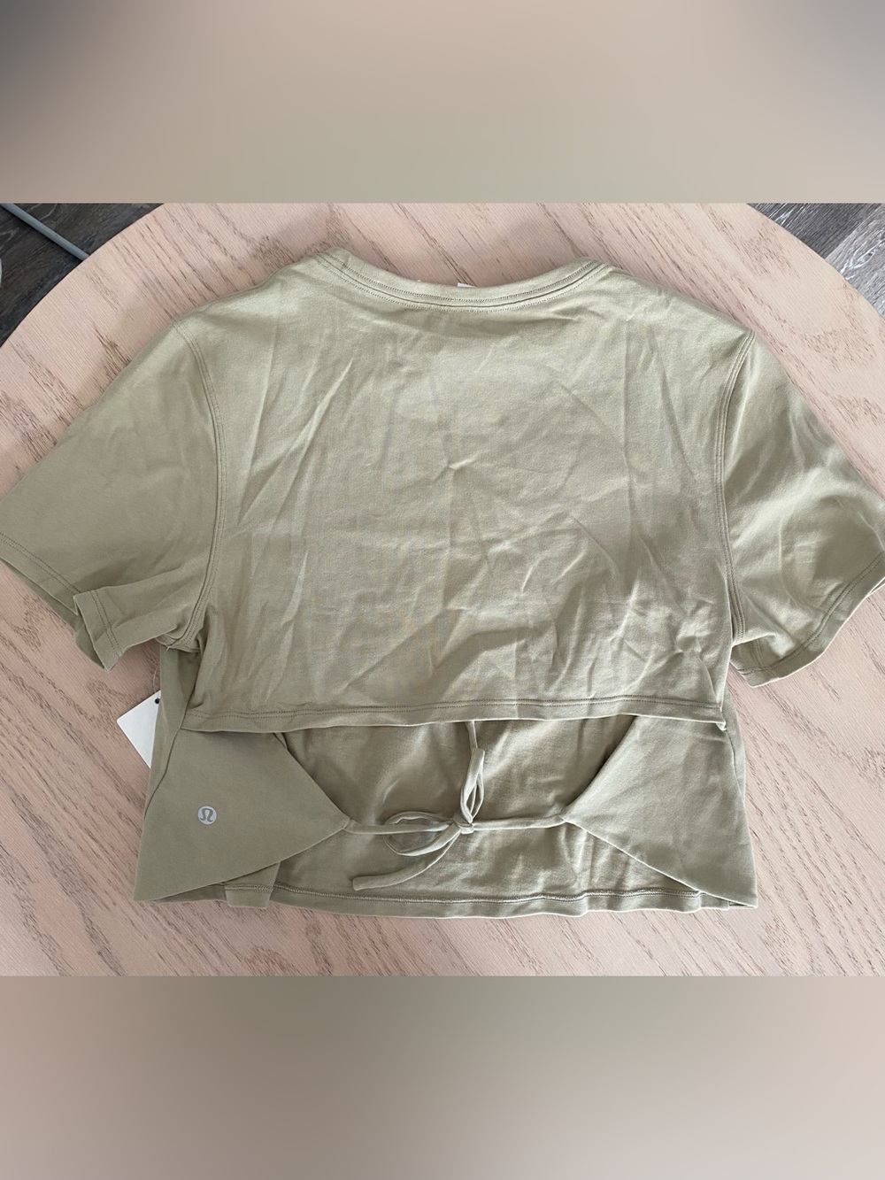 Cropped heavyweight cotton Lulu shirt